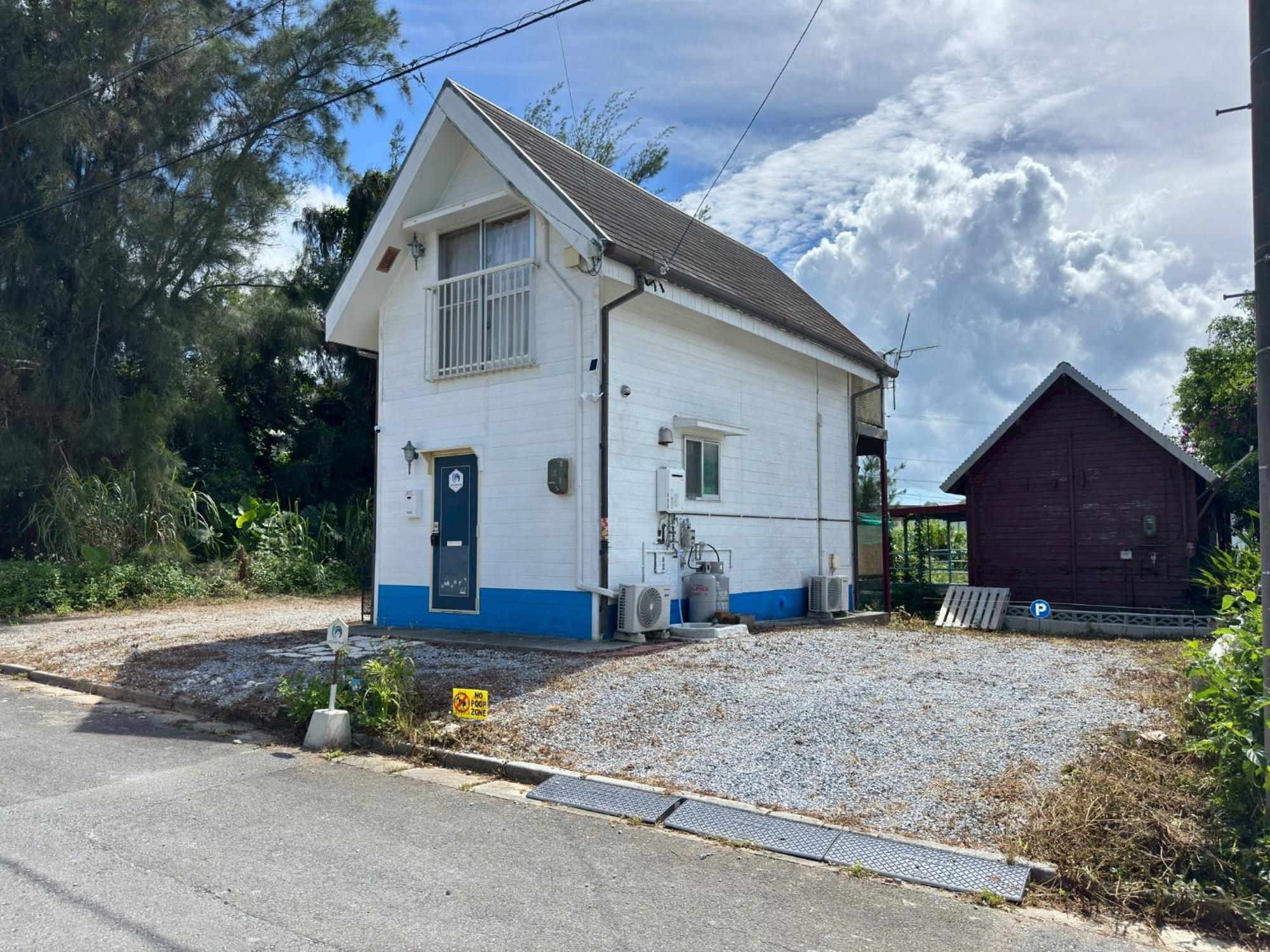 Cottage Blue Onna Exterior foto